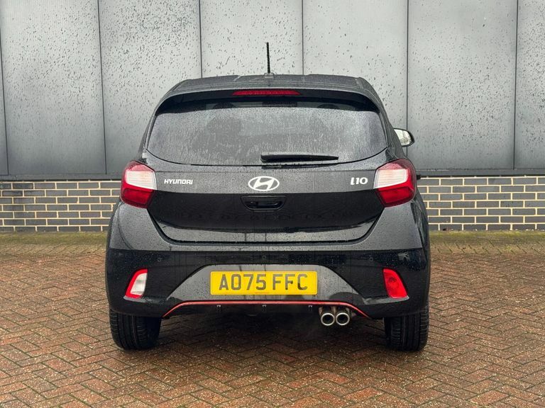 Hyundai I10 1.0T 90 N Line Nav Black #6