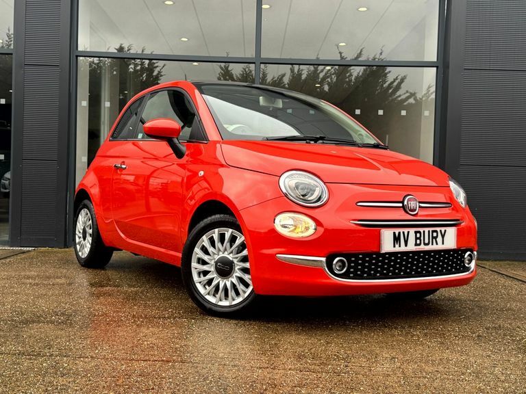 Fiat 500 1.0 Mild Hybrid WO23YVH Orange