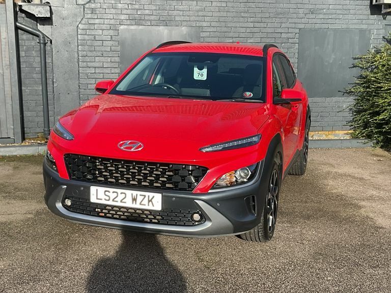 Hyundai Kona 1.0 Tgdi 48V Mhev Premium LS22WZK Red #3
