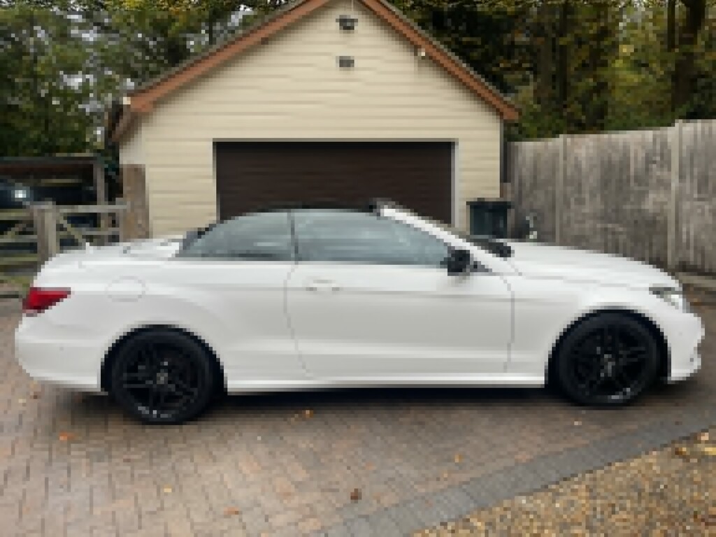 Mercedes-Benz E Class 2.1 E220 Cdi Amg Sport Convertible EN13MKP White #4