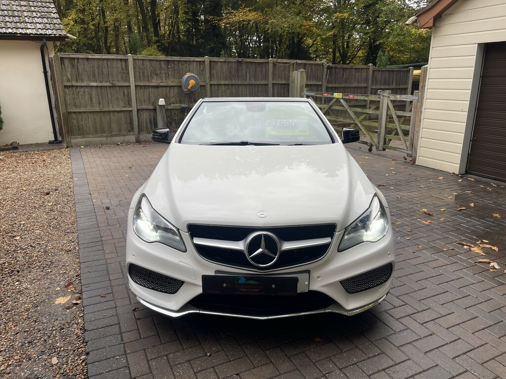 Mercedes-Benz E Class 2.1 E220 Cdi Amg Sport Convertible White