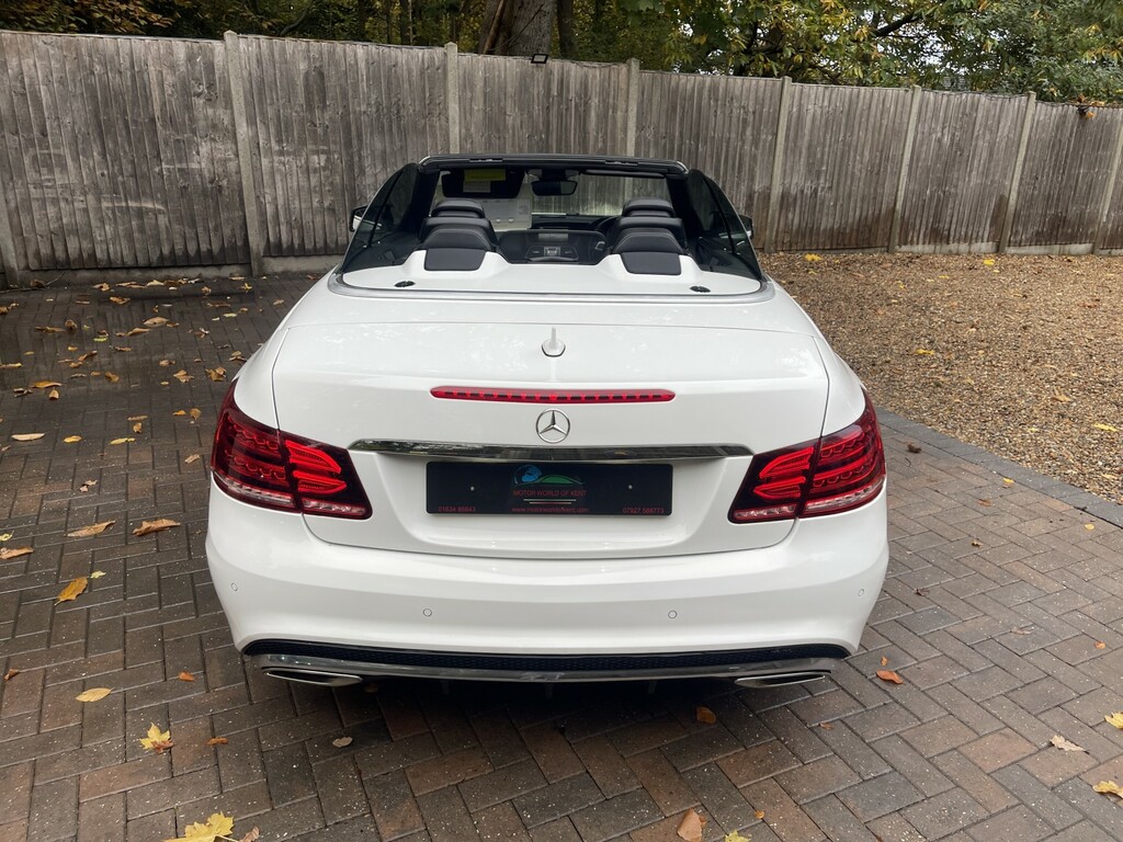 Mercedes-Benz E Class 2.1 E220 Cdi Amg Sport Convertible EN13MKP White #6