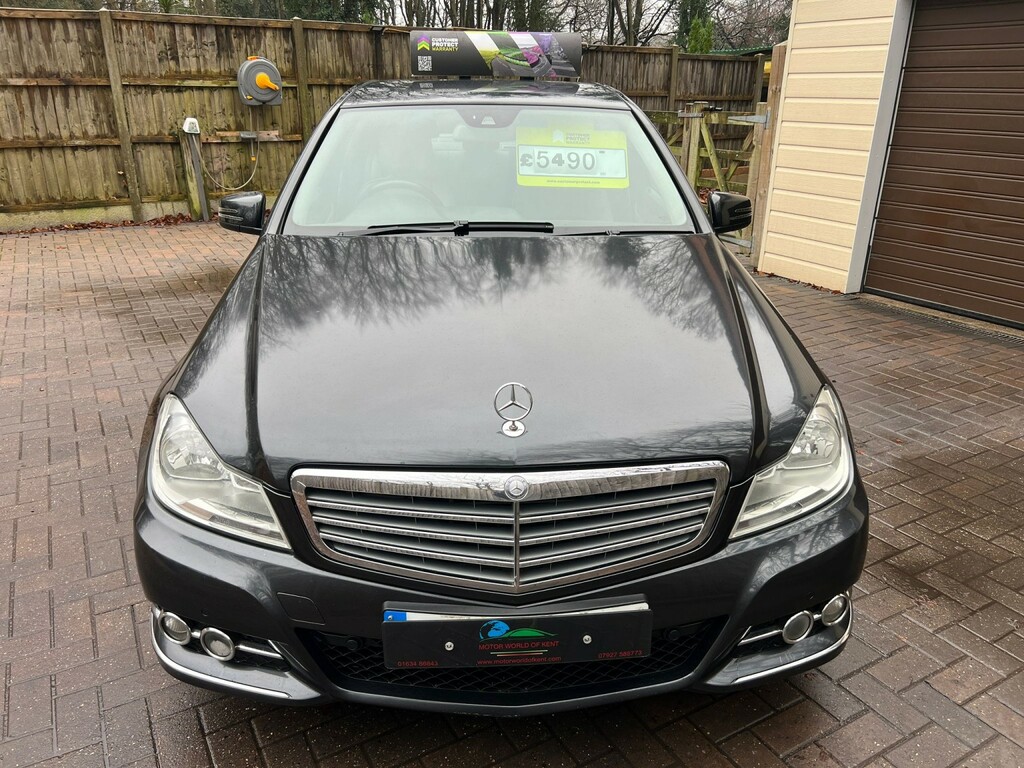 Mercedes-Benz C Class 3.0 C350 Cdi V6 Blueefficiency Elegance EF12NXO Black #2