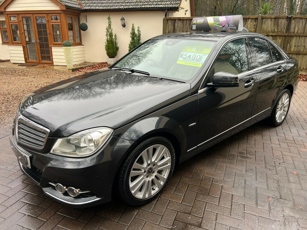 Mercedes-Benz C Class 3.0 C350 Cdi V6 Blueefficiency Elegance EF12NXO Black #3