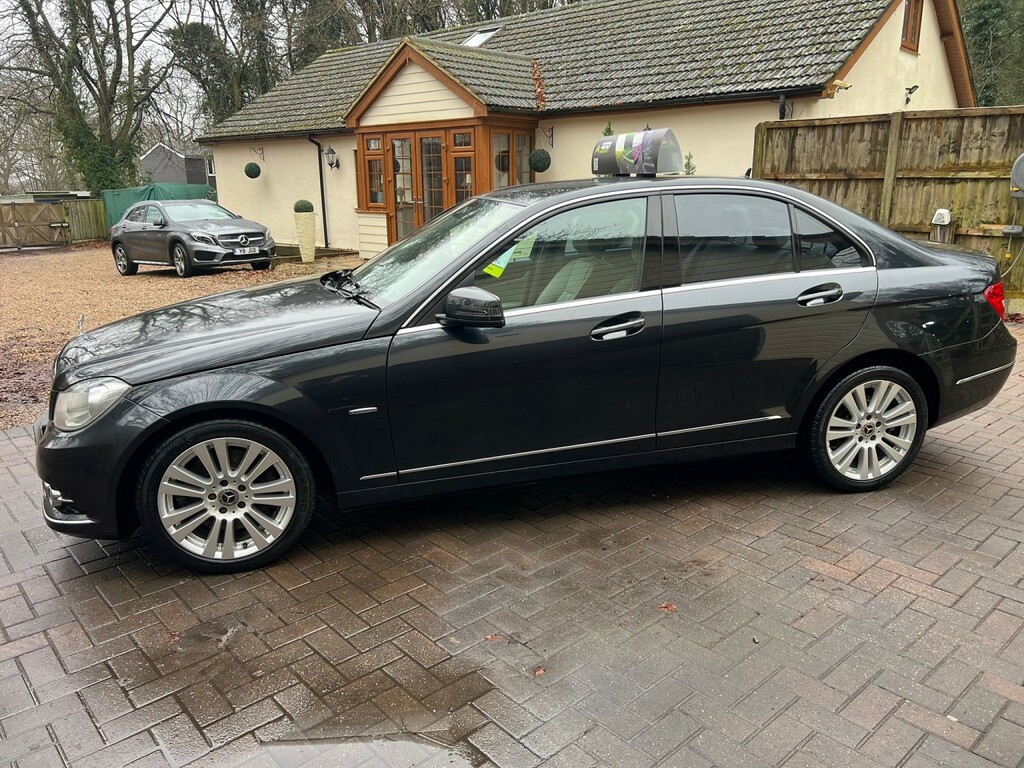 Mercedes-Benz C Class 3.0 C350 Cdi V6 Blueefficiency Elegance EF12NXO Black #4