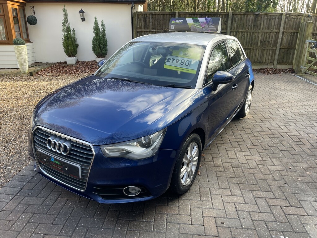 Audi A1 1.4 Tfsi Sport KE63TFX Blue #3