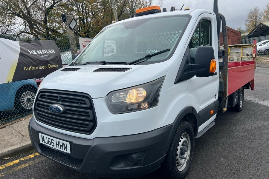 Ford Transit Custom Diesel MJ66HHN White #3