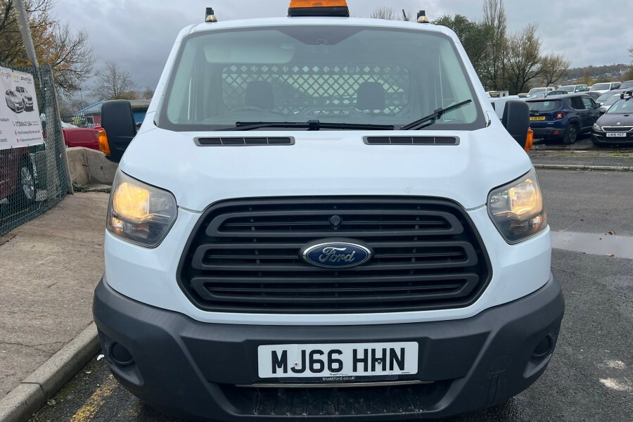 Ford Transit Custom Diesel MJ66HHN White #2