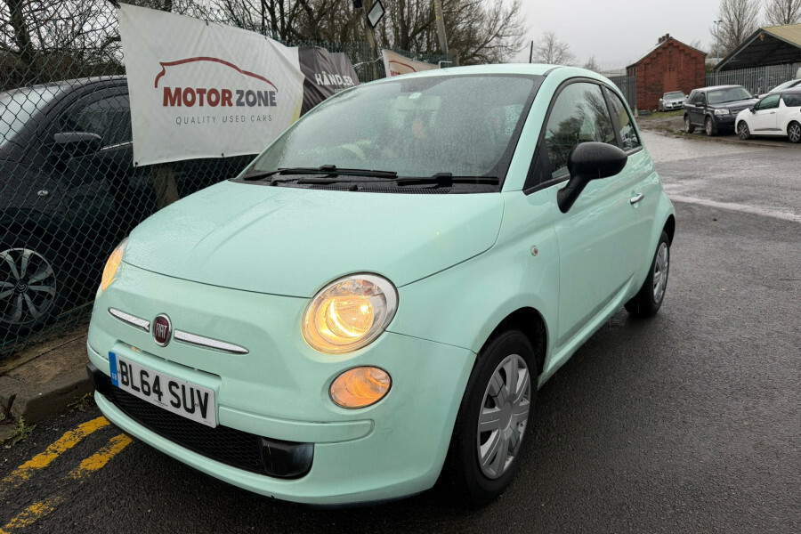 Fiat 500 Petrol Green