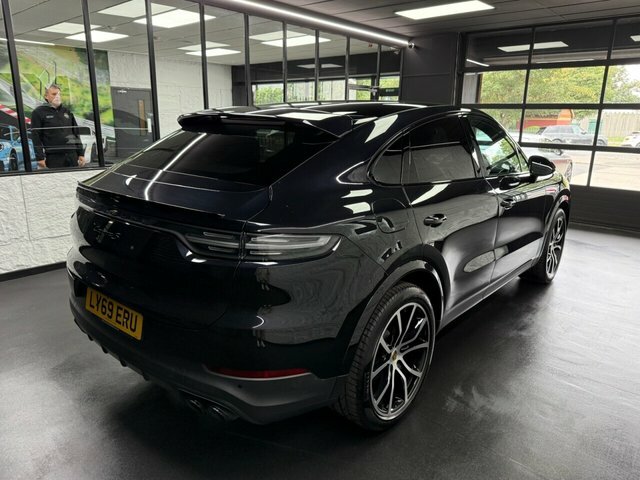 Porsche Cayenne 2.9T V6 S Coupe Tiptronics 4Wd Euro 6 LY69ERU Black #5