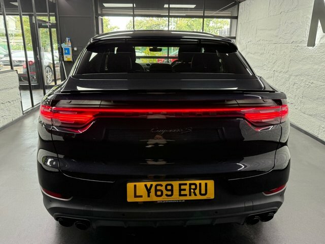 Porsche Cayenne 2.9T V6 S Coupe Tiptronics 4Wd Euro 6 LY69ERU Black #3
