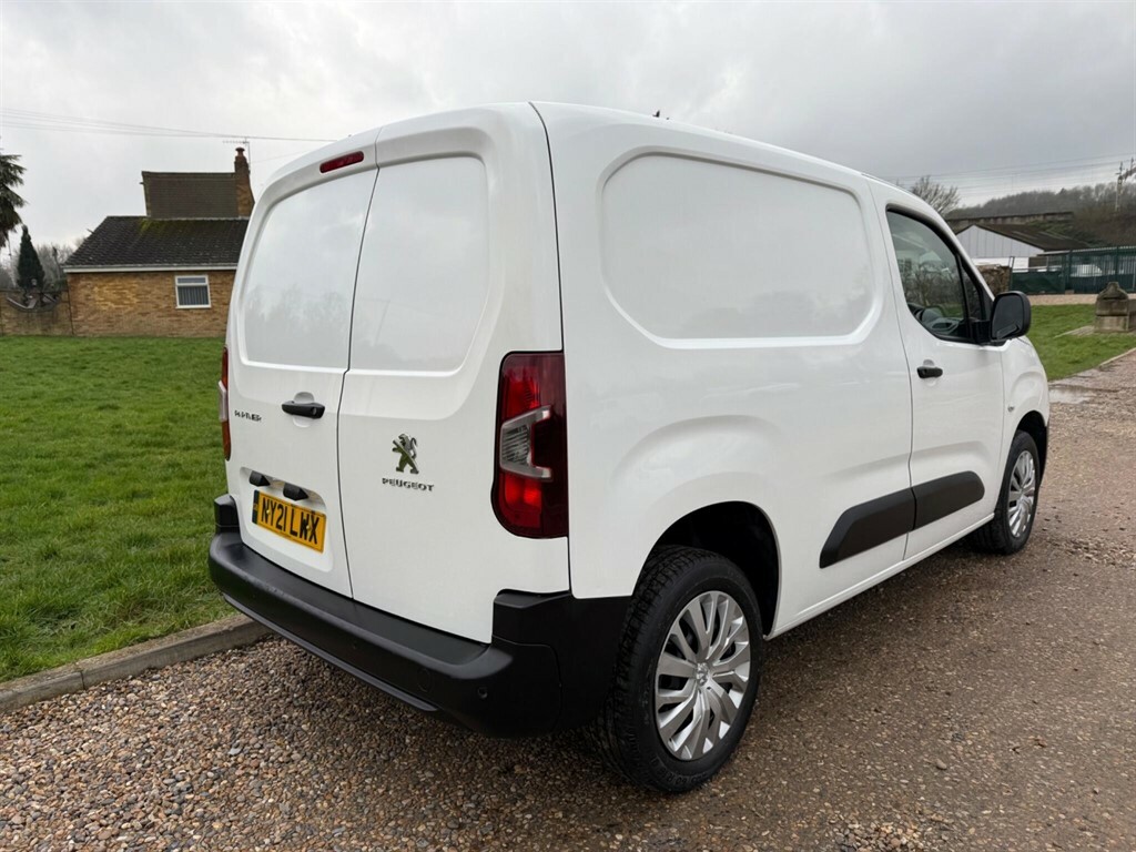 Peugeot Partner 1.5 L 1.5 Bluehdi 1000 Professional Standard Panel NY21LWX White #3