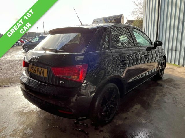 Audi A1 1.6 Tdi Se Sportback Euro 6 S S YF15PKA Black #3