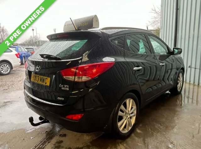 Hyundai Ix35 2.0 Crdi Premium Suv 4Wd Euro 5 1 YX13MWC Black #3