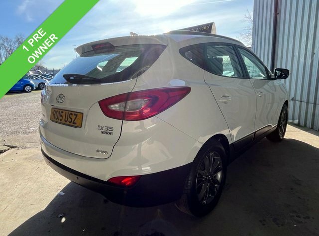 Hyundai Ix35 2.0 Crdi Se Suv 4Wd Euro 5 Nav White #3