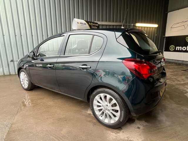 Vauxhall Corsa 1.4I Se Hatchback Euro 6 90 Ps YM64AWO Green #5