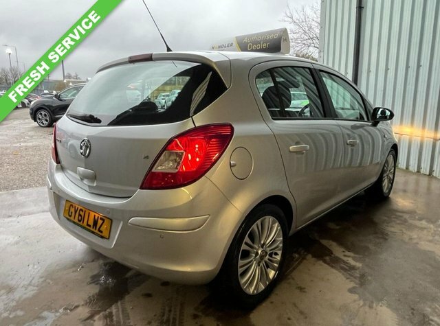 Vauxhall Corsa 1.4 16V Se Hatchback Euro 5 100 P Silver #3
