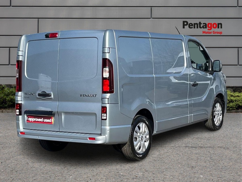Renault Trafic 2.0 Dci Blue 30 Extra Panel Van MT25JNK Grey #4