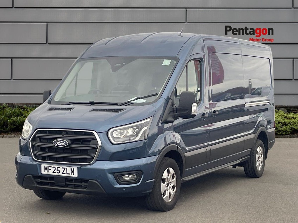 Ford Transit Custom 2.0 350 Ecoblue Limited Panel Van MF25ZLN Blue #3