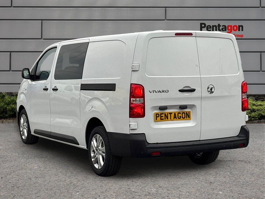 Vauxhall Vivaro 2.0 Turbo D Prime Xl Crew Van Double Cab 6Dr Diese MC75ZHM White #2