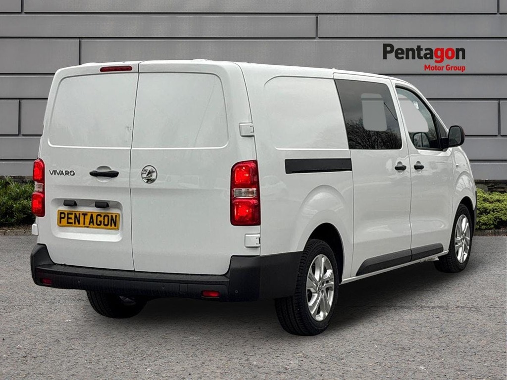 Vauxhall Vivaro 2.0 Turbo D Prime Xl Crew Van Double Cab 6Dr Diese MC75ZHM White #4