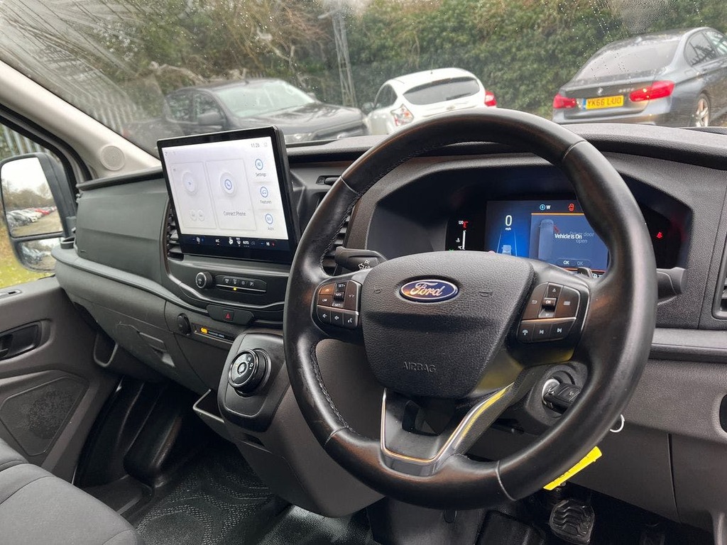 Ford Transit Custom 2.0 350 Ecoblue Leader Panel Van F LC74MZU White #5