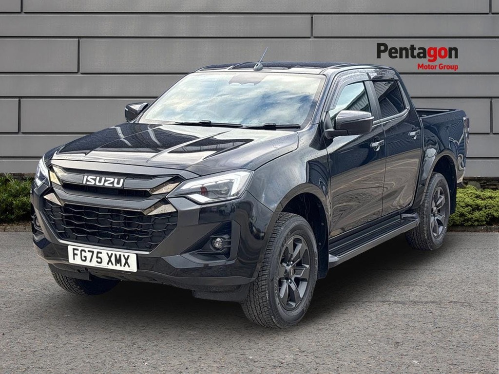 Isuzu D-Max 1.9 V-cross Double Cab 4 X4 FG75XMX Black #3