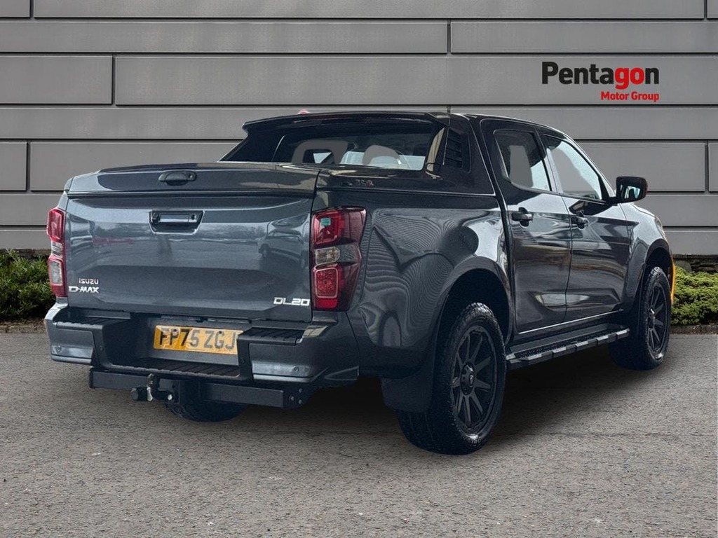 Isuzu D-Max 1.9 Dl20 Double Cab 4X4 FP75ZGJ Grey #4