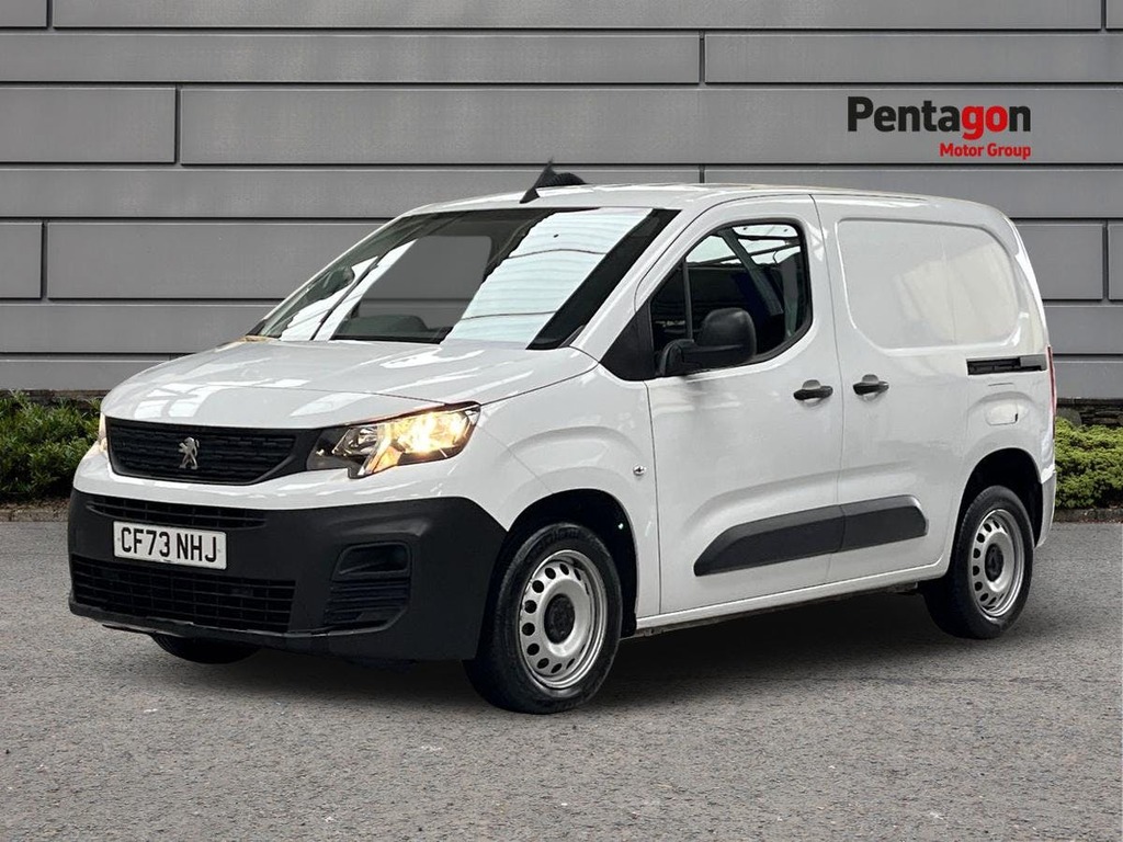 Peugeot Partner 1.5 Bluehdi 1000 Professional Premium Plus Standa CF73NHJ White #3