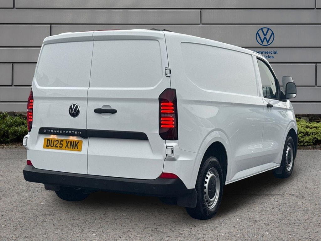 Volkswagen E-Transporter T32 65Kwh Commerce Plus Panel Van Aut DU25XNK Blue #4