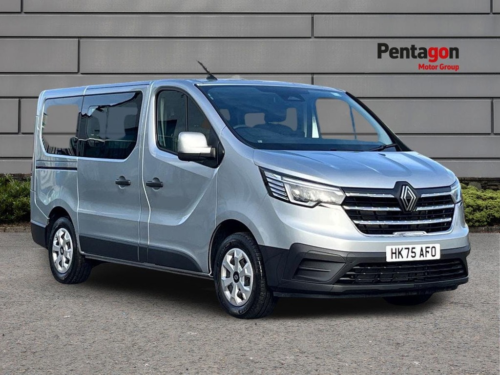 Renault Trafic 2.0 Dci Sl28 Advance Minibus Double Cab Grey