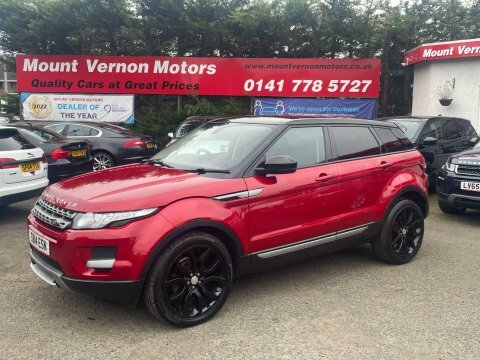 Land Rover Range Rover Evoque 2.2 Sd4 Pure SB14ESN Red #3