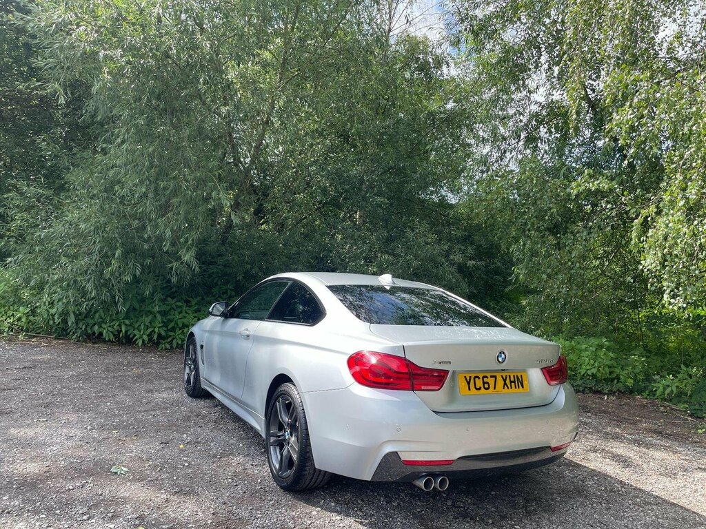 BMW 4 Series Gran Coupe Coupe 2.0 420D M Sport Xdrive Euro 6 Ss YC67XHN Silver #5