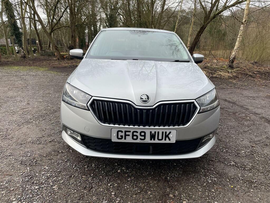 Skoda Fabia Hatchback 1.0 Tsi Se Euro 6 Ss 201969 GF69WUK Silver #2