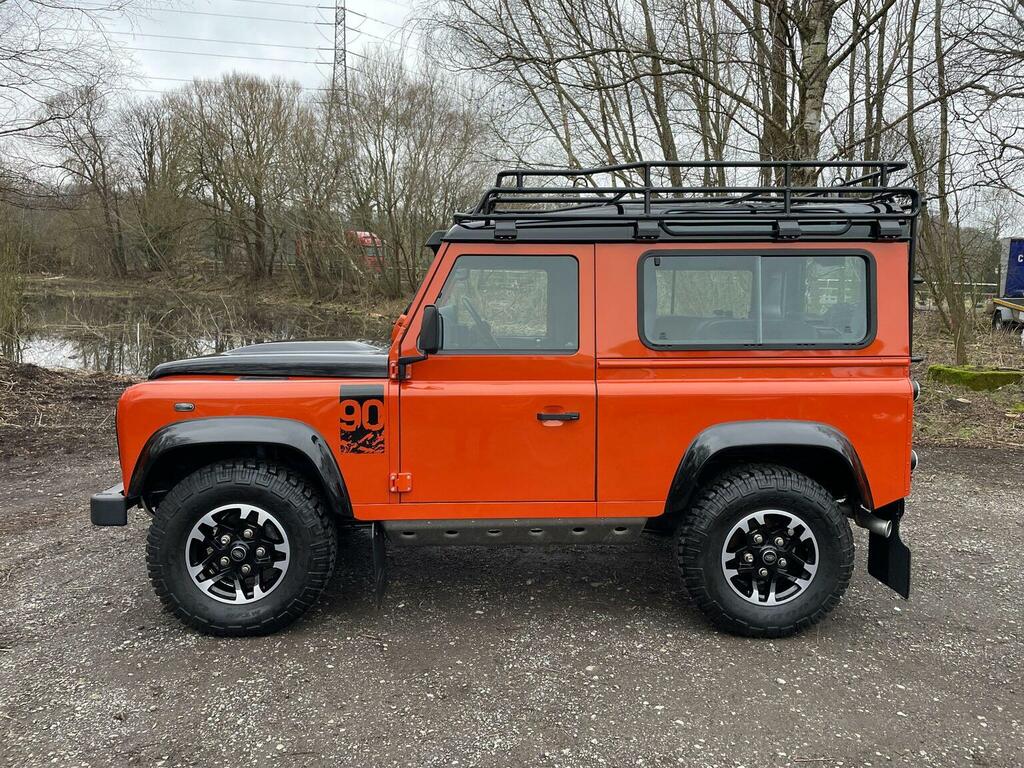 Land Rover Defender 90 Suv 2.2 Tdci Adventure Station Wagon 4Wd Swb Euro Orange #4