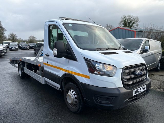 Ford Transit Custom 2022 2.0 350 Ecoblue Leader Chassis Cab WN22YRA White