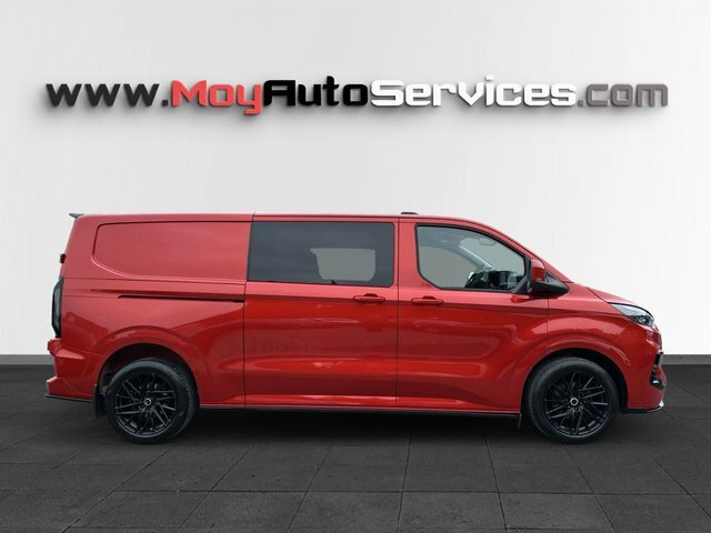 Ford Transit Custom 2024 2.0 300 Ecoblue Limited Crew Van Double Cab 5 XHZ868 Red #2