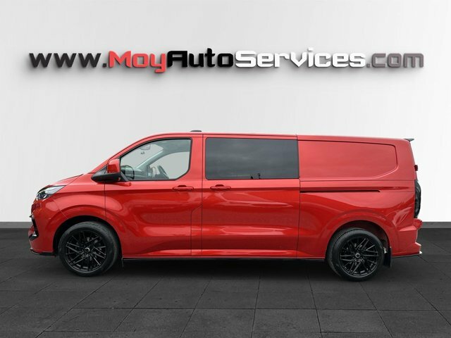 Ford Transit Custom 2024 2.0 300 Ecoblue Limited Crew Van Double Cab 5 XHZ868 Red #6