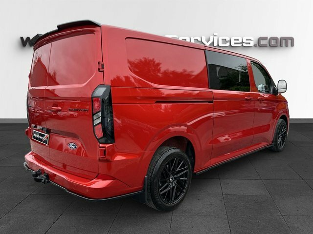 Ford Transit Custom 2024 2.0 300 Ecoblue Limited Crew Van Double Cab 5 XHZ868 Red #3