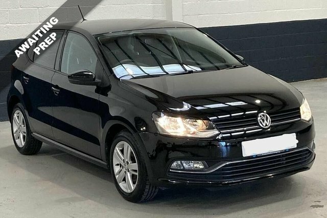 Volkswagen Polo 2016 1.2 Tsi Bluemotion Tech Match Hatchback P Black