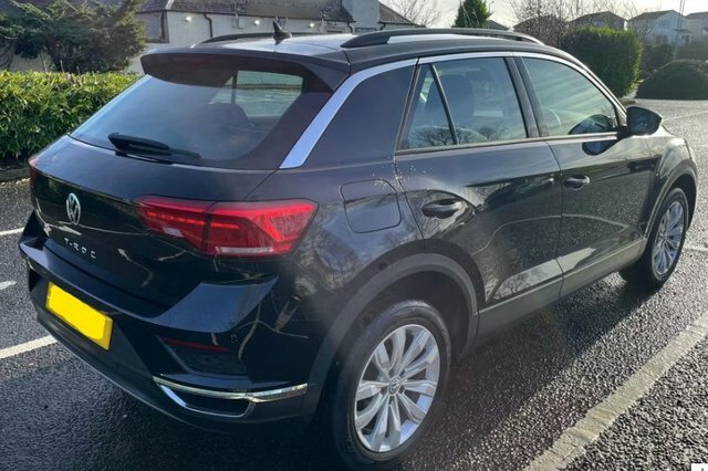 Volkswagen T-Roc 2019 1.0 Tsi Gpf Se Suv Euro 6 YA19GTF Black #2