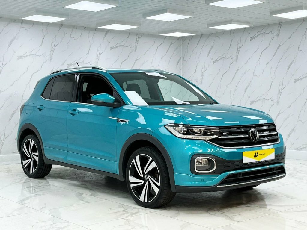 Volkswagen T-Cross 1L R-line PL21XKJ Blue #4