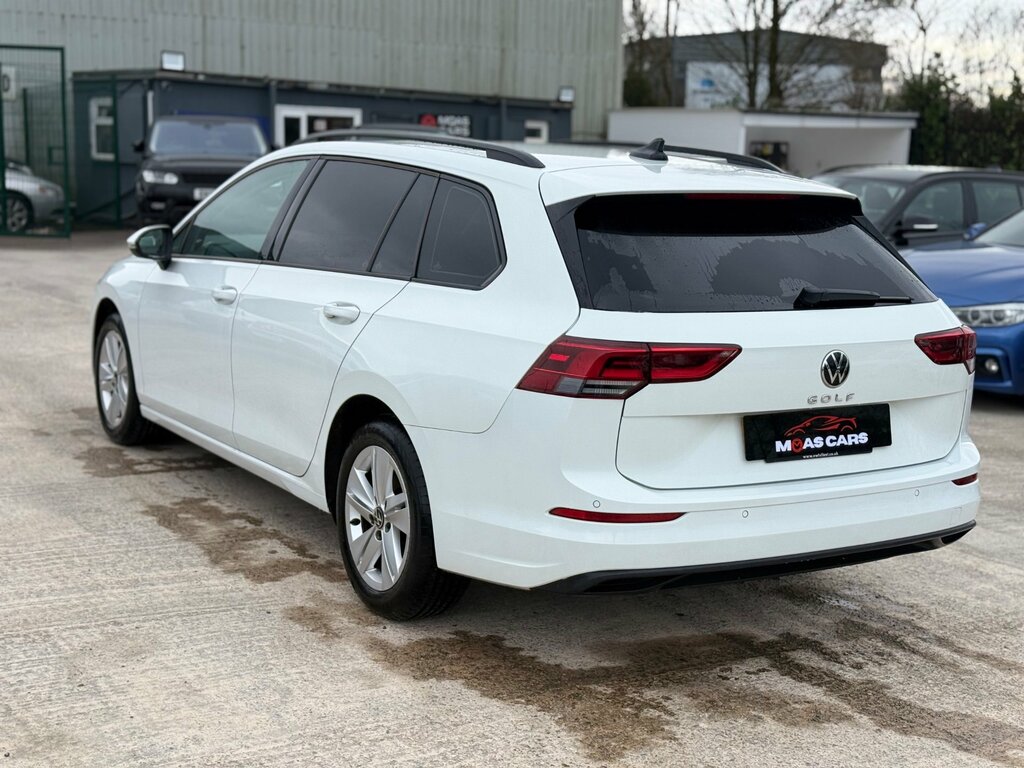 Volkswagen Golf 1.5 Tsi Life Estate Euro 6 Ss AJ21SSU White #3