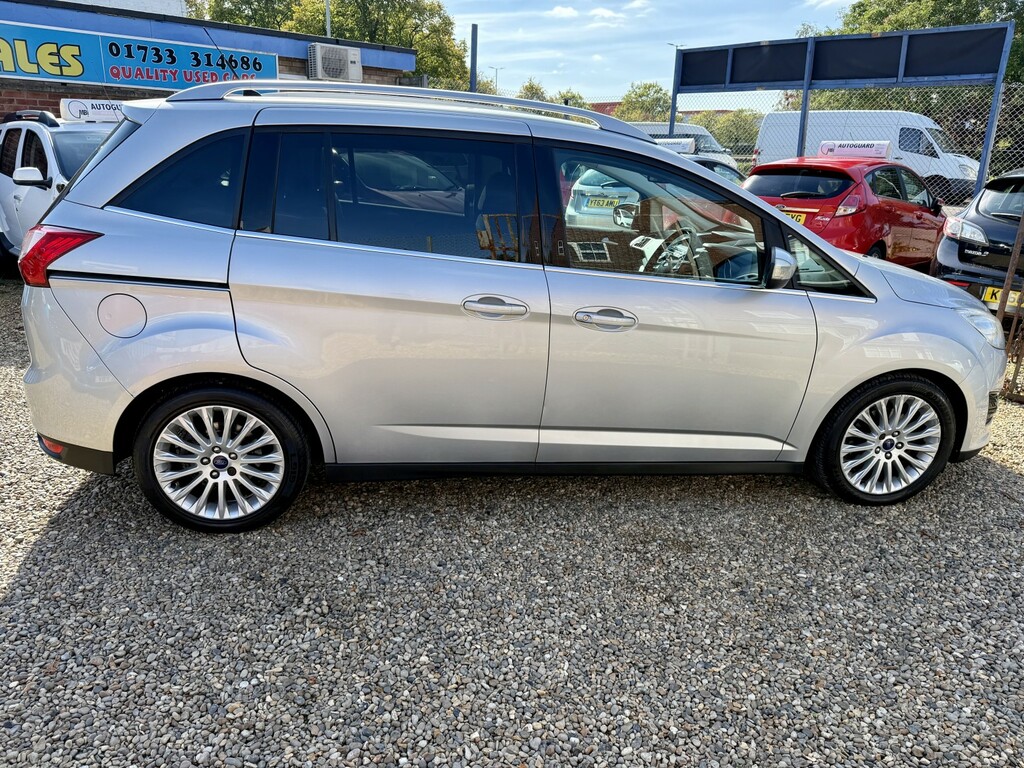 Ford Grand C-Max 1.6 Tdci Titanium 2013 SK13FZO Silver #5
