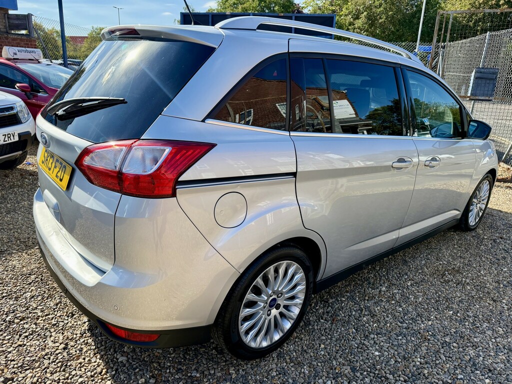 Ford Grand C-Max 1.6 Tdci Titanium 2013 SK13FZO Silver #3