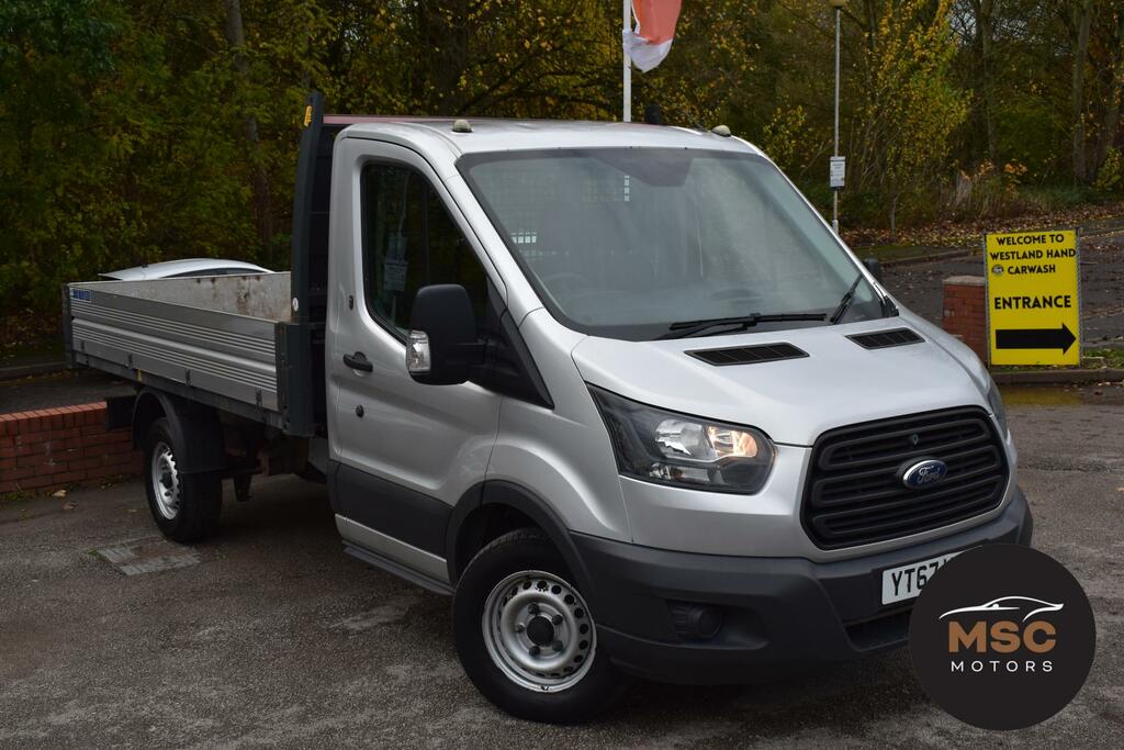 Ford Transit Custom 2.0 350 Ecoblue Chassis Cab Rwd Silver