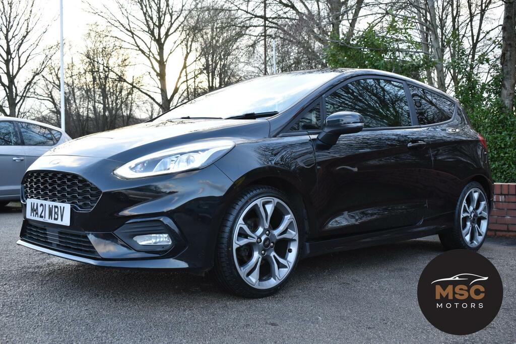 Ford Fiesta 1.0T Ecoboost St-line Edition Hatchback MA21WBV Black #6