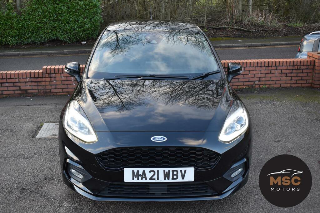 Ford Fiesta 1.0T Ecoboost St-line Edition Hatchback MA21WBV Black #3