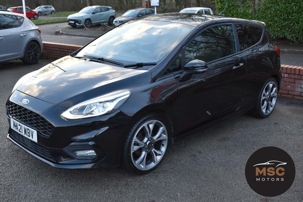 Ford Fiesta 1.0T Ecoboost St-line Edition Hatchback MA21WBV Black #5