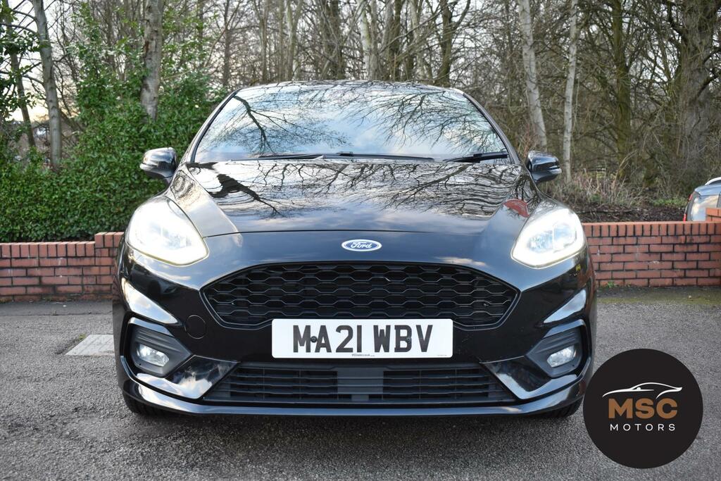 Ford Fiesta 1.0T Ecoboost St-line Edition Hatchback MA21WBV Black #4